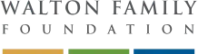 Logo of the Walton Family Foundation, a program evaluation and human capital management research partner