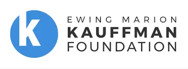 Logo of the Kauffman Foundation, a human capital management researcher focused on access to economic opportunities